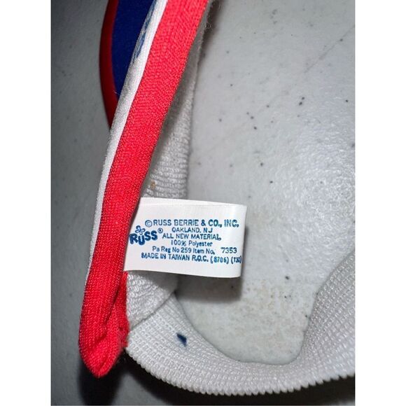 NEW YORK GIANTS VINTAGE 1987 SUPER BOWL XXI CHAMPS‎ YOUTH RUSS VISOR HAT - Picture 4 of 7